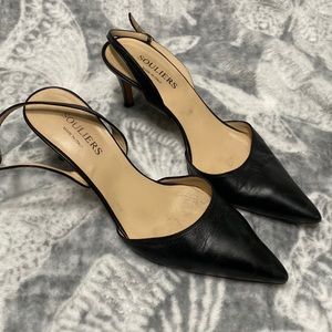 Malone Souliers black designer heels seize 39